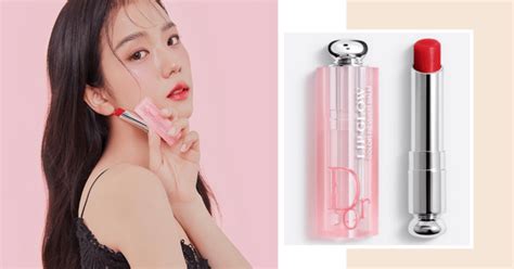 dior lip glow strawberry jisoo|dior addict lip glow 031.